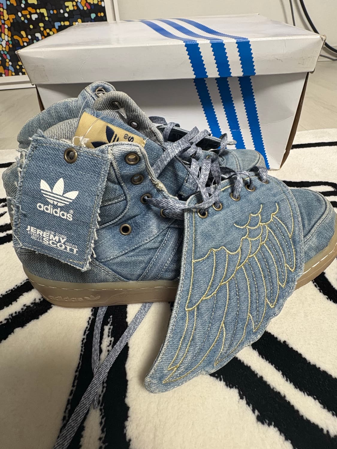 아디다스 제레미스캇 윙스 데님 상품이미지1