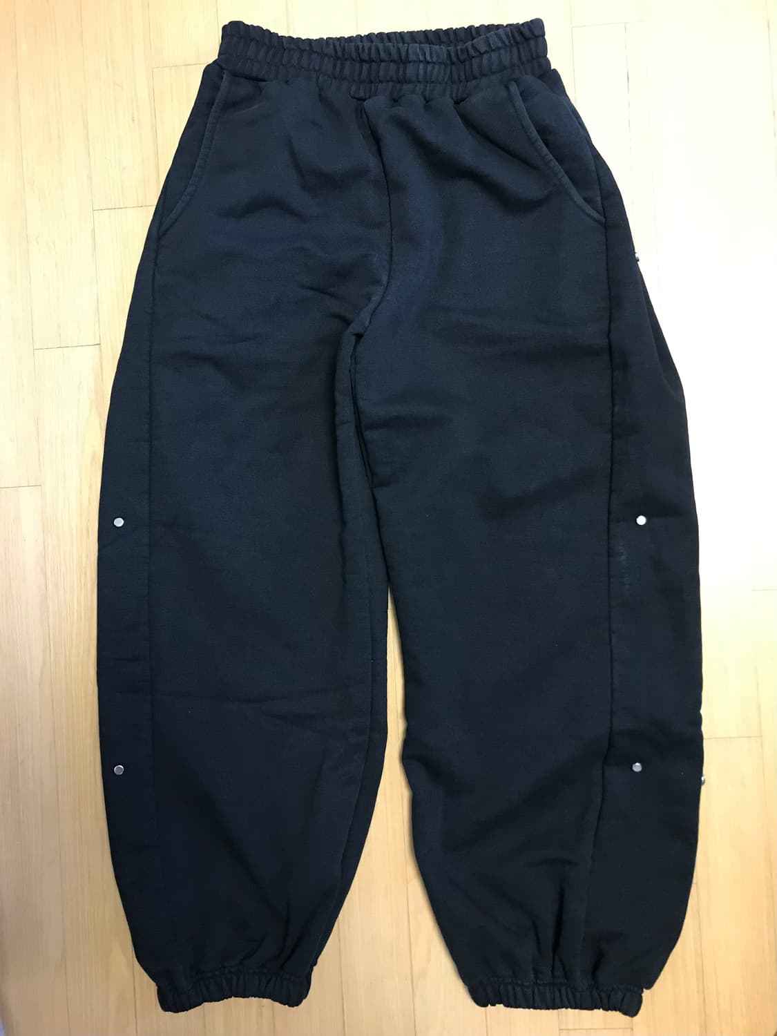 MJD SIDE SNAP WIDE C/P HEAVY SWEAT PANTS 상품이미지2