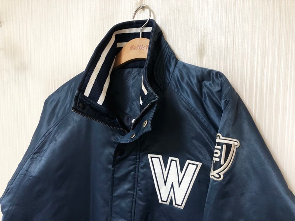 휘문중학교 야구부 선수실착 점퍼/동계자켓 95 상품이미지6