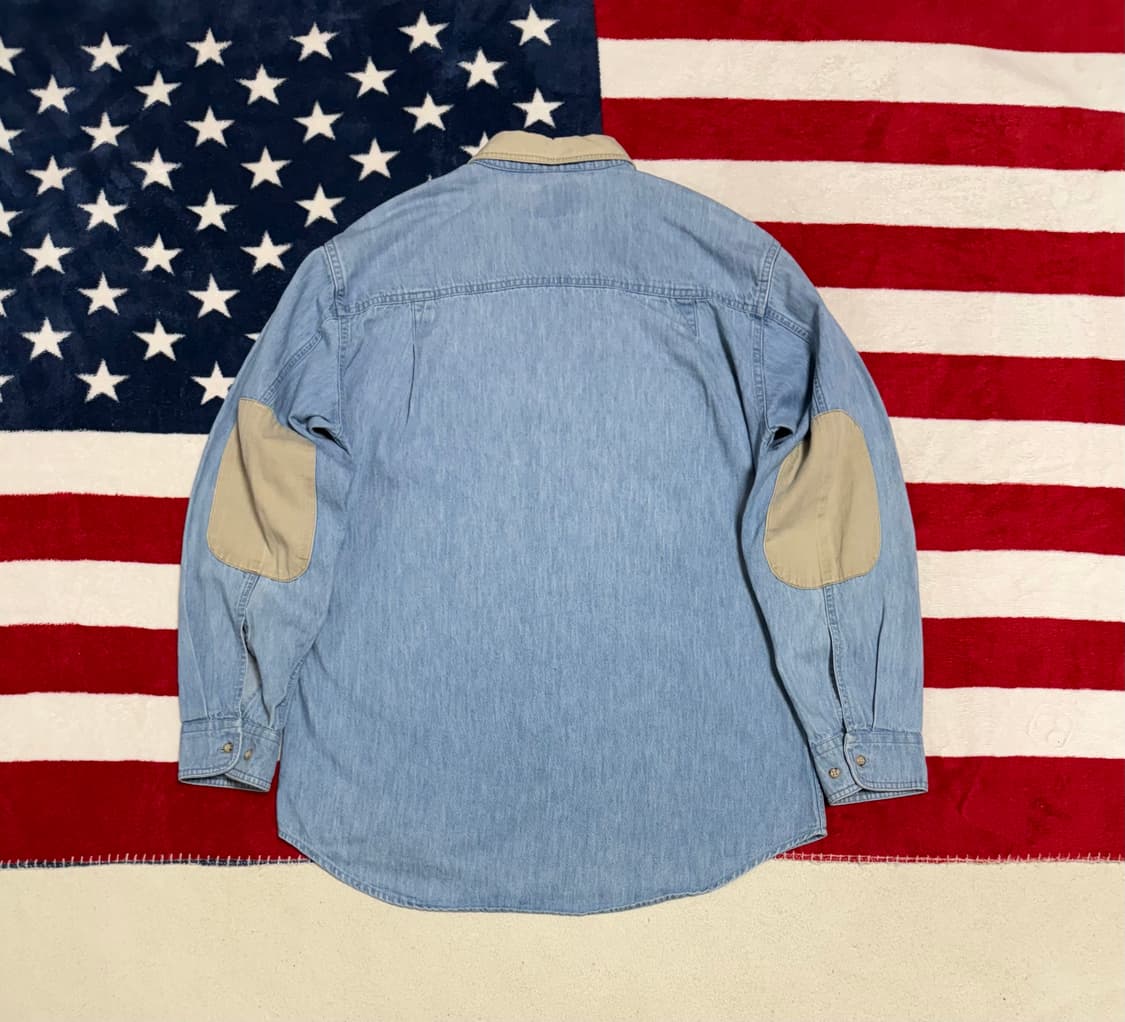 울리치데님셔츠woolrich denim shirt 빈티지데님셔츠 워크셔츠 상품이미지9