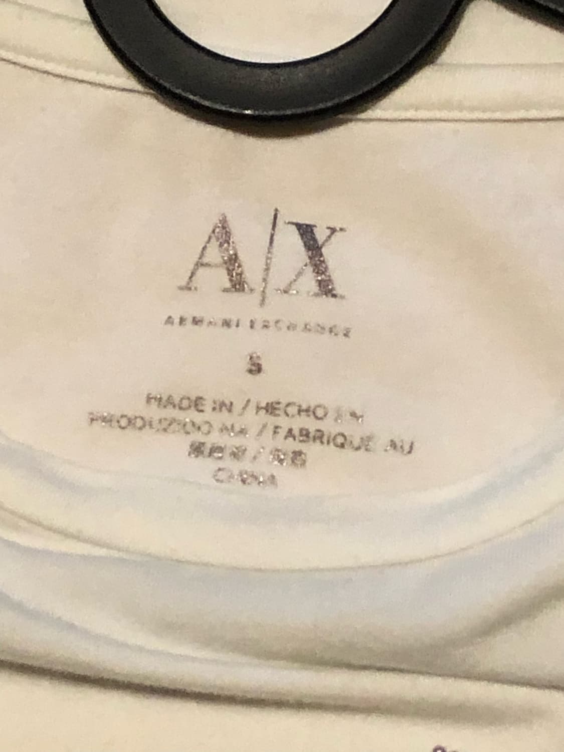 아르마니 익스체인지 Armani Exchange Cubic Slim T- 상품이미지4