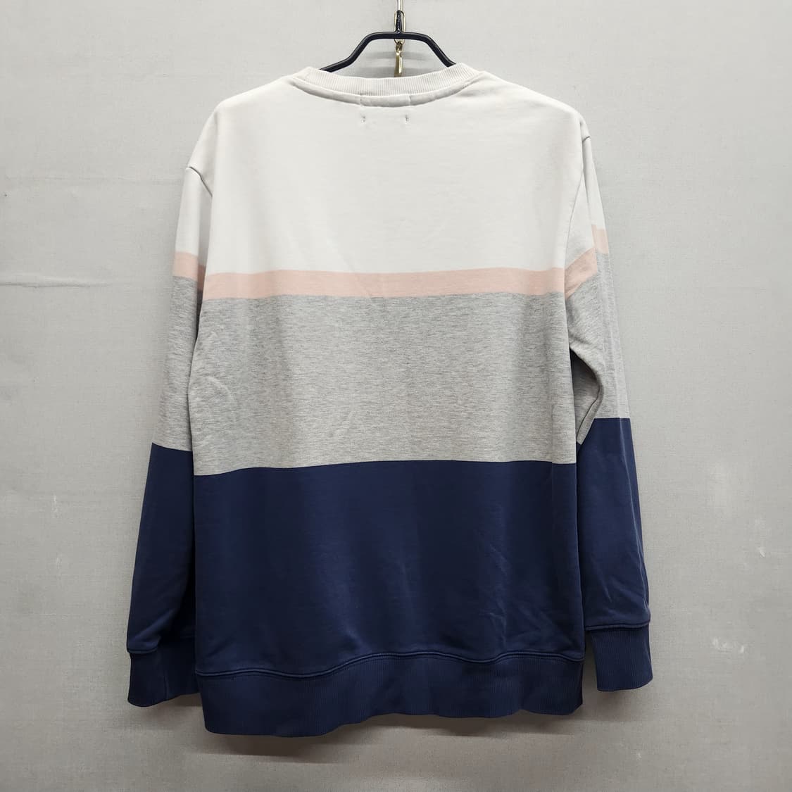 헤지스 컬러블럭 로고 맨투맨 L 상품이미지3