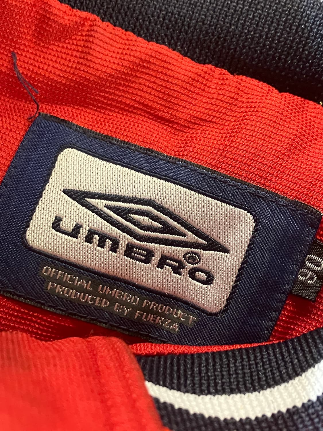 엄브로 점퍼 레드 90  #csz2522 상품이미지6