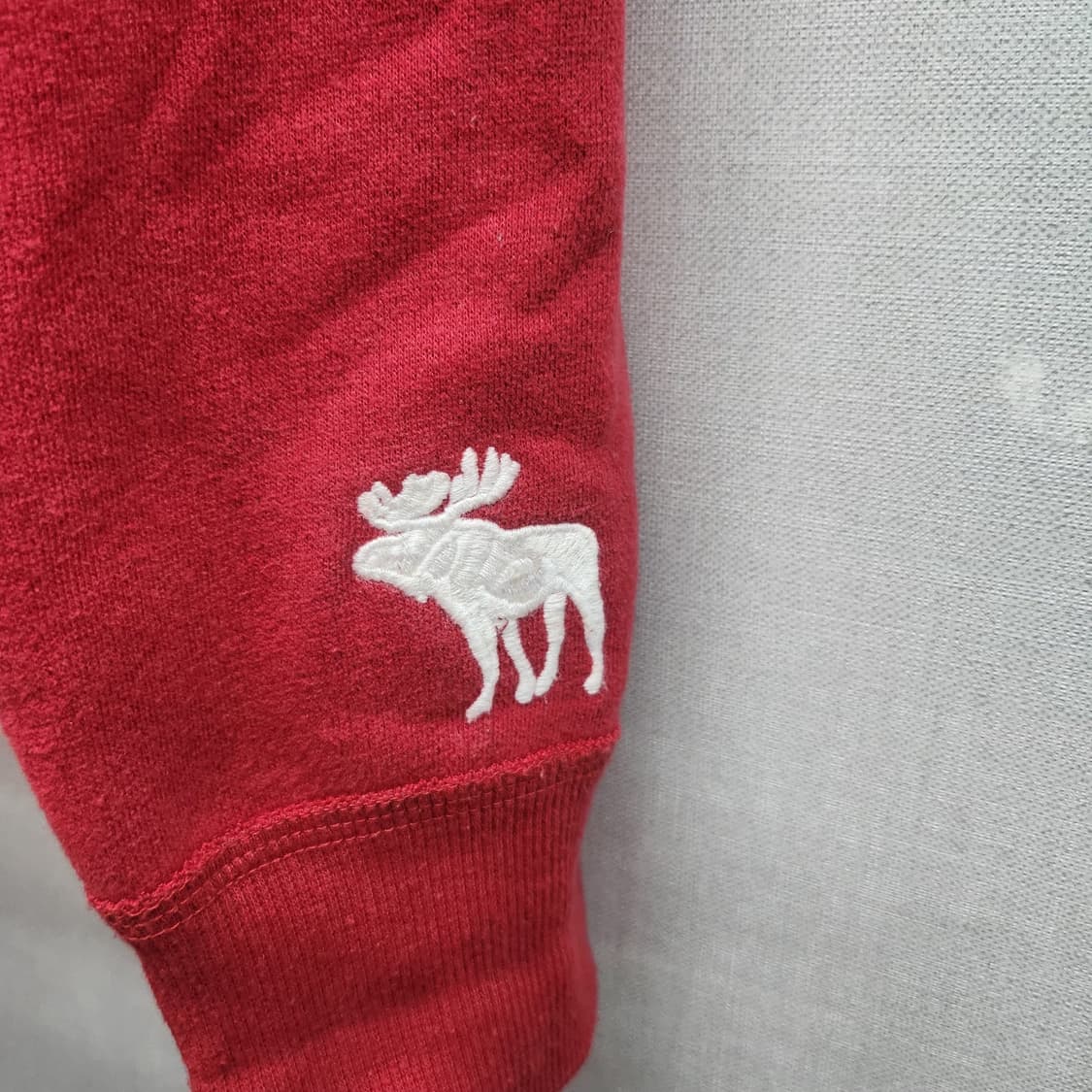 아베크롬비 1892 빈티지 자수로고 후드집업 XL 상품이미지3