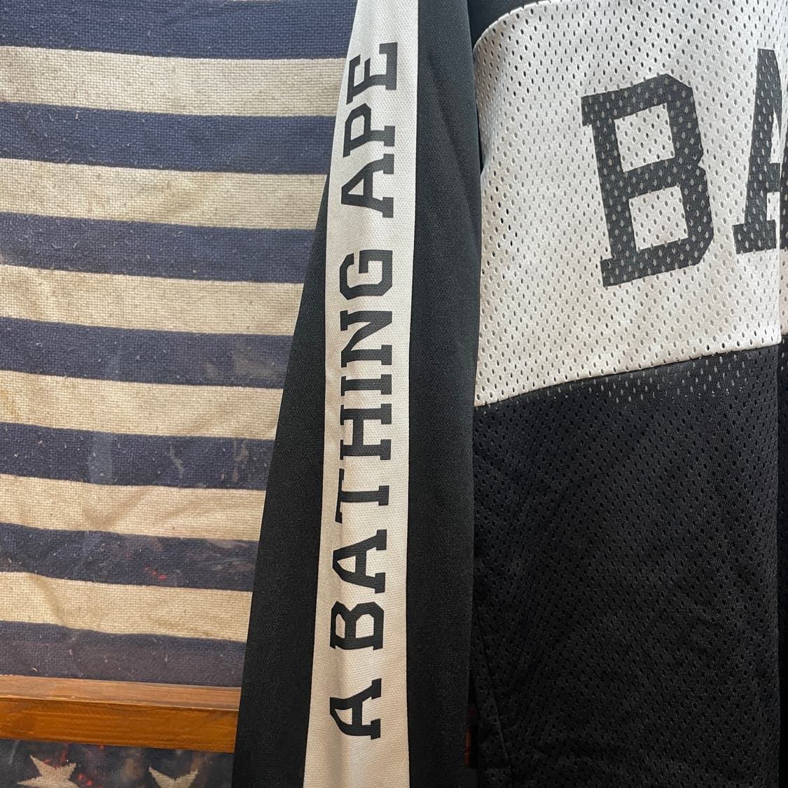 A Bathing Ape BAPE 메쉬 롱슬리브 티셔츠 상품이미지6