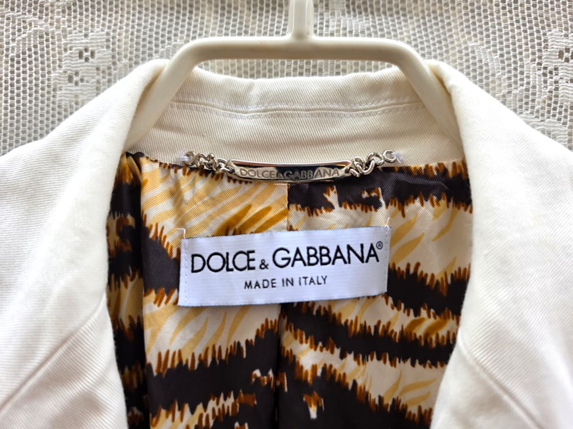 00s 돌체엔가바나 레오파드 자켓 (made in italy) 상품이미지5