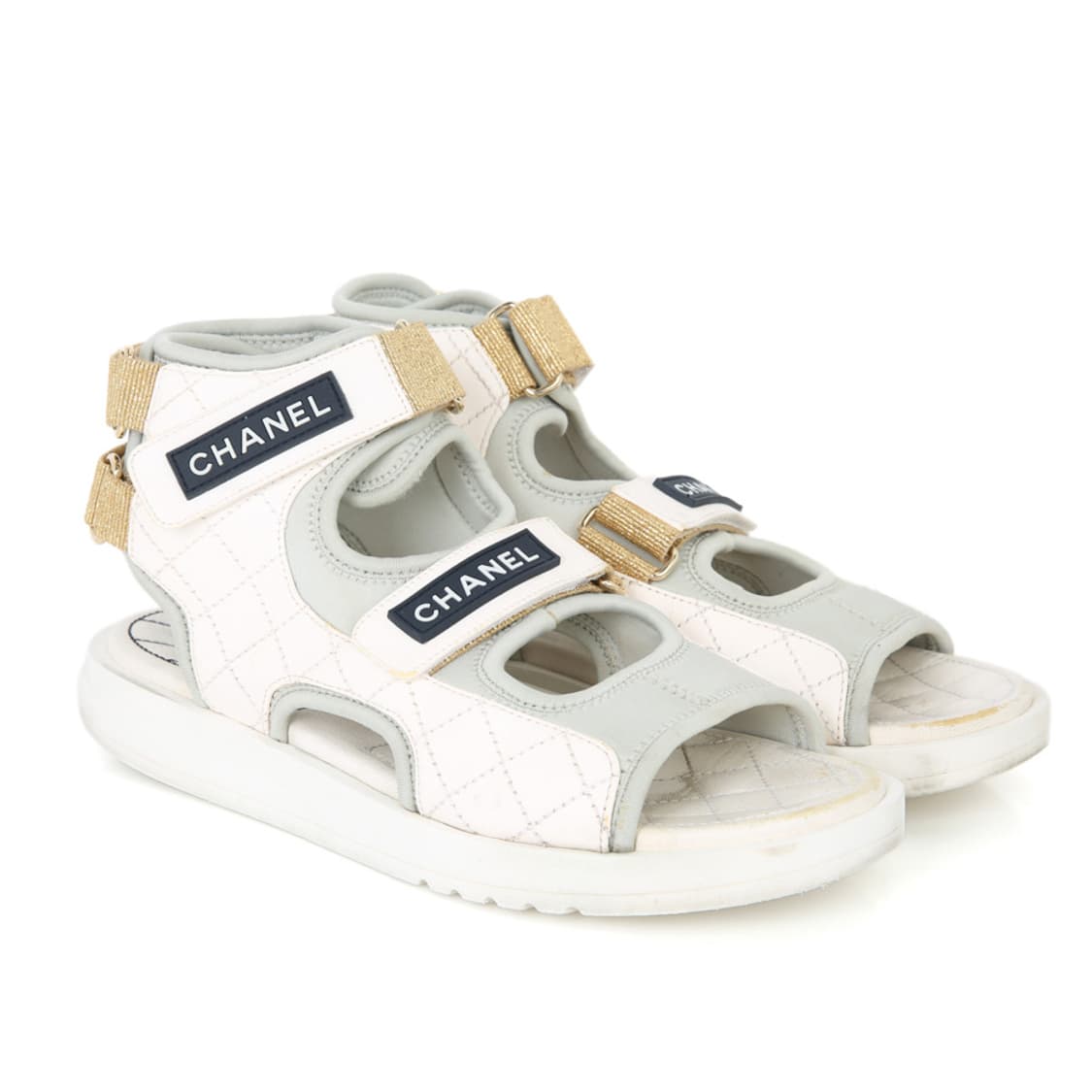 샤넬 샌들 벨크로 글래디에이터 샌들 스트랩 샌달 G37231 상품이미지3