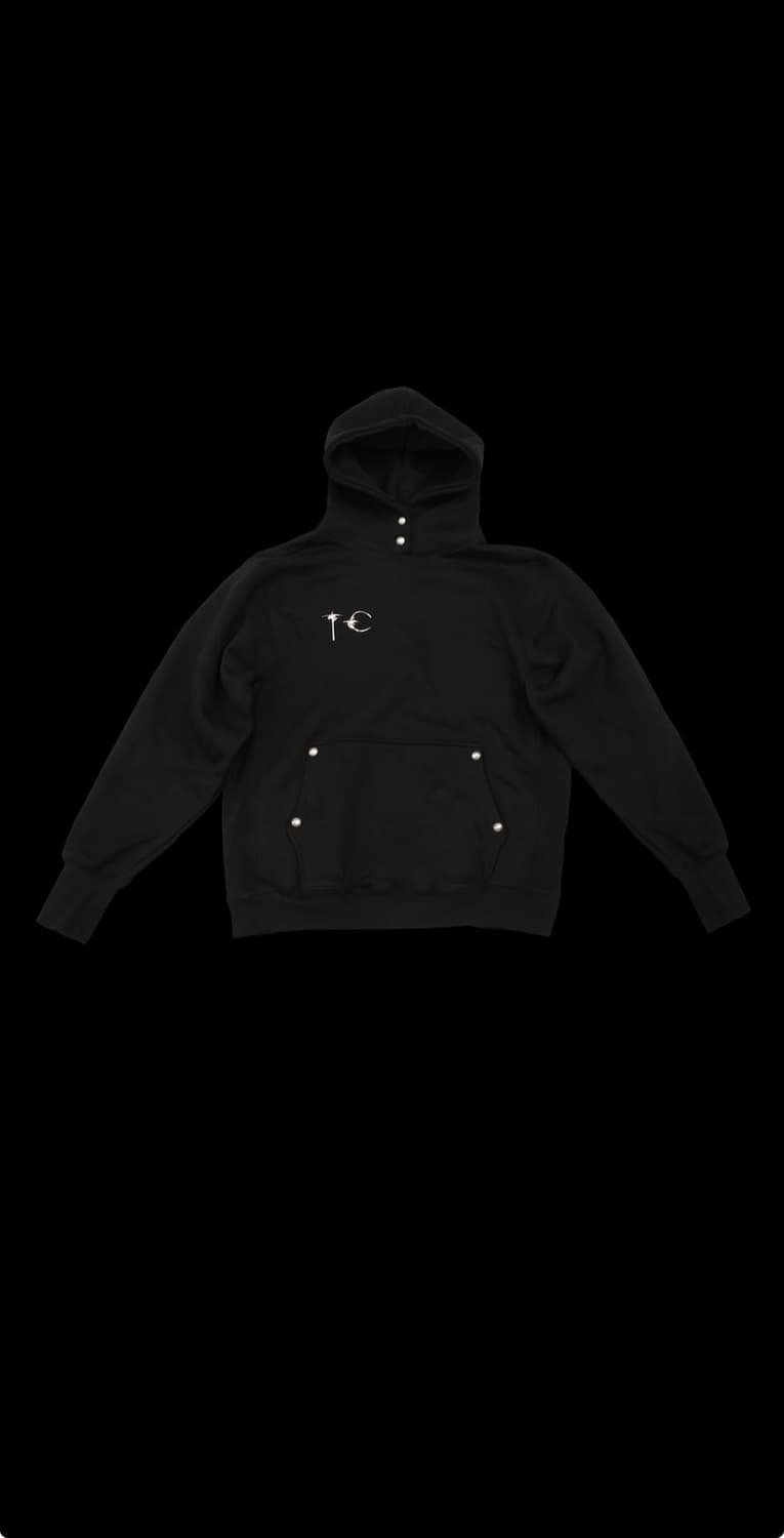 떠그클럽 아머 후드 블랙 3 상품이미지1