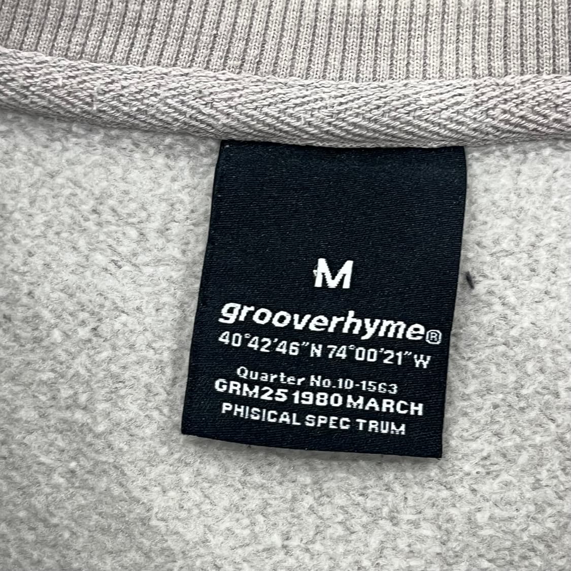 M grooverhyme 맨투맨 상품이미지5