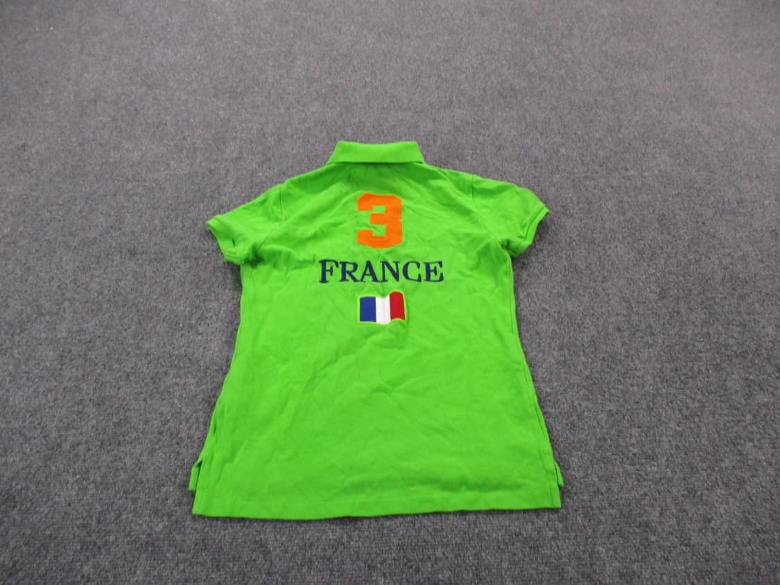 폴로 랄프로렌 빅포니 프랑스 커스텀 핏 폴로 셔츠 그린 상품이미지9