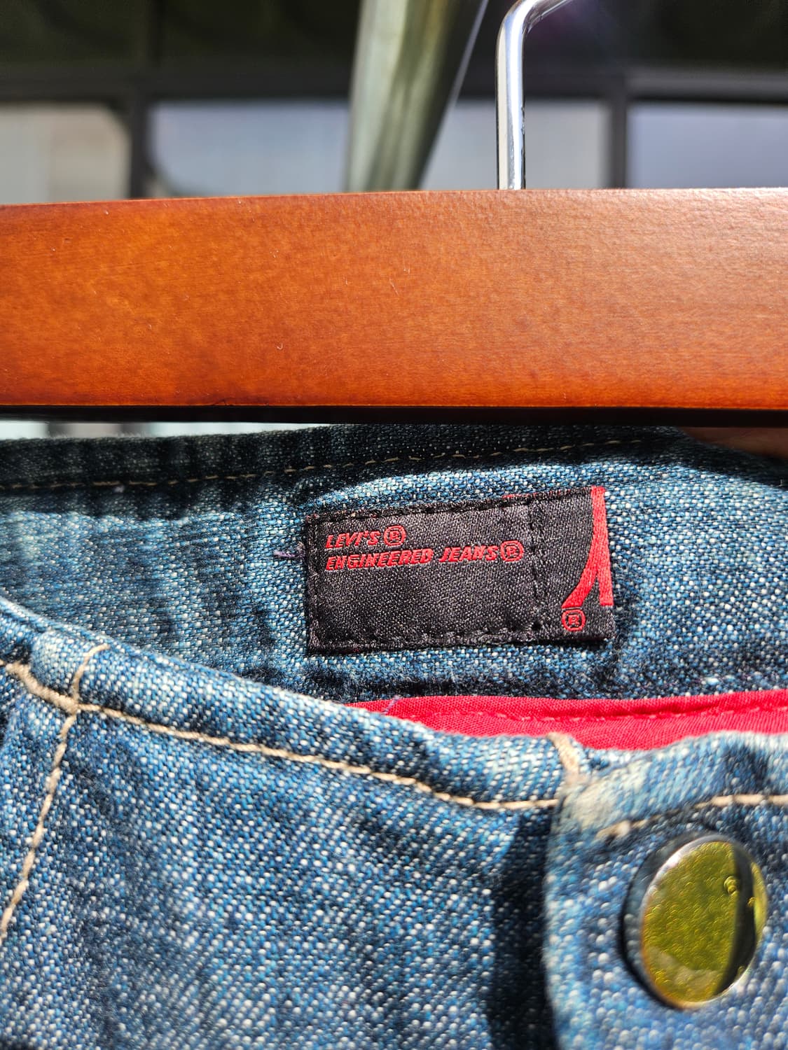 리바이스 엔지니어드 데님 스커트 상품이미지5