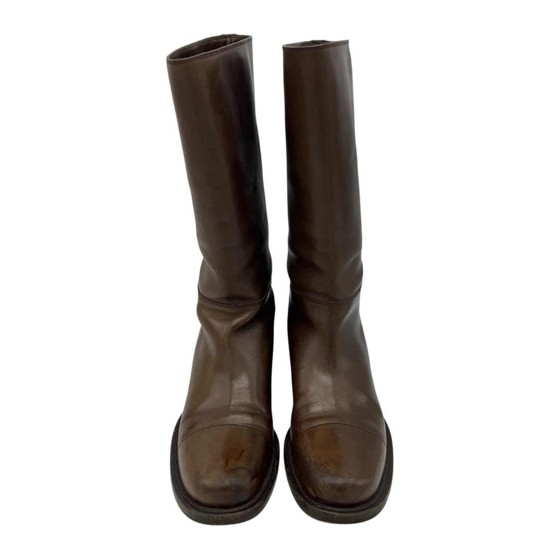 235 W 프라다 롱 부츠 브라운 (EU36.5) (29cm) 상품이미지4
