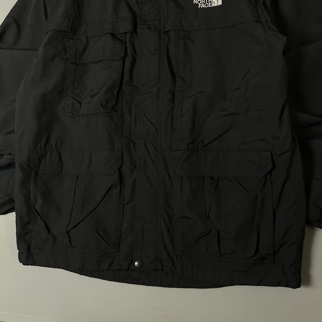 노스페이스 후드 탈부착 바람막이 블랙 105 [013106] 상품이미지3