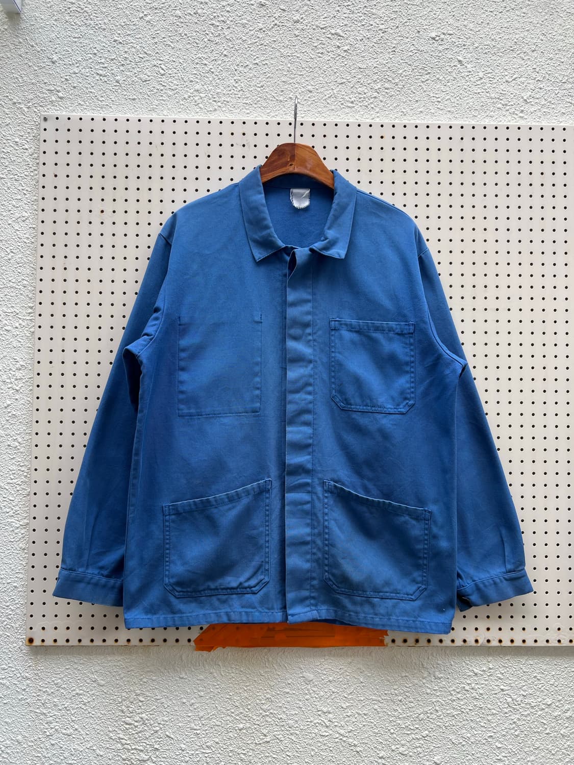 OLD VINTGAE SKY BLUE FRENCH 빈티지프렌치워크자켓 상품이미지1