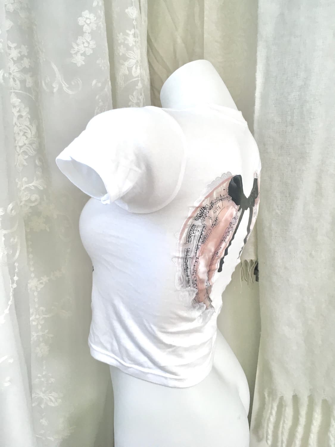 tensishop 프린팅 슬림 반팔탑  상품이미지9