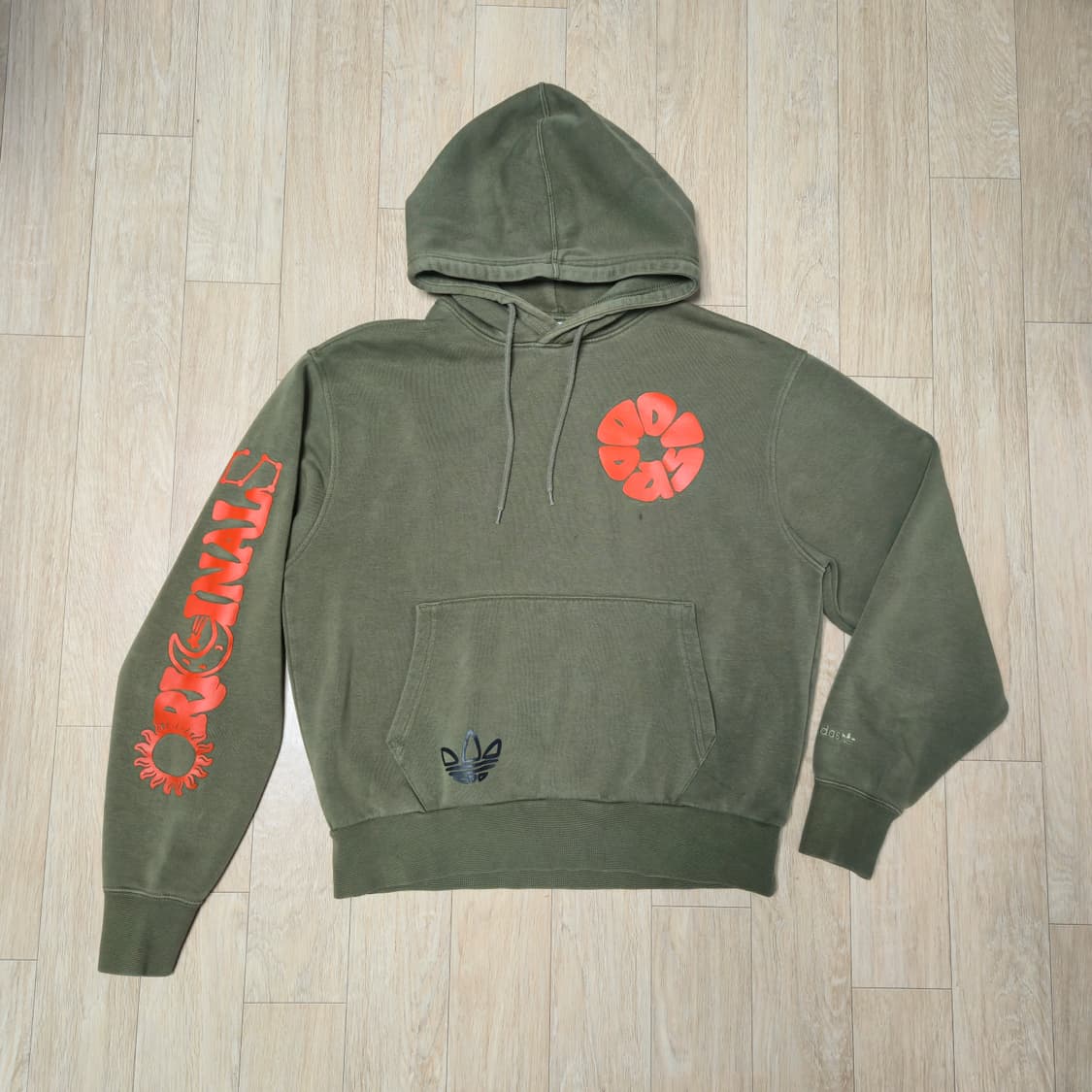 아디다스 Originals 후드티 카키 상품이미지1