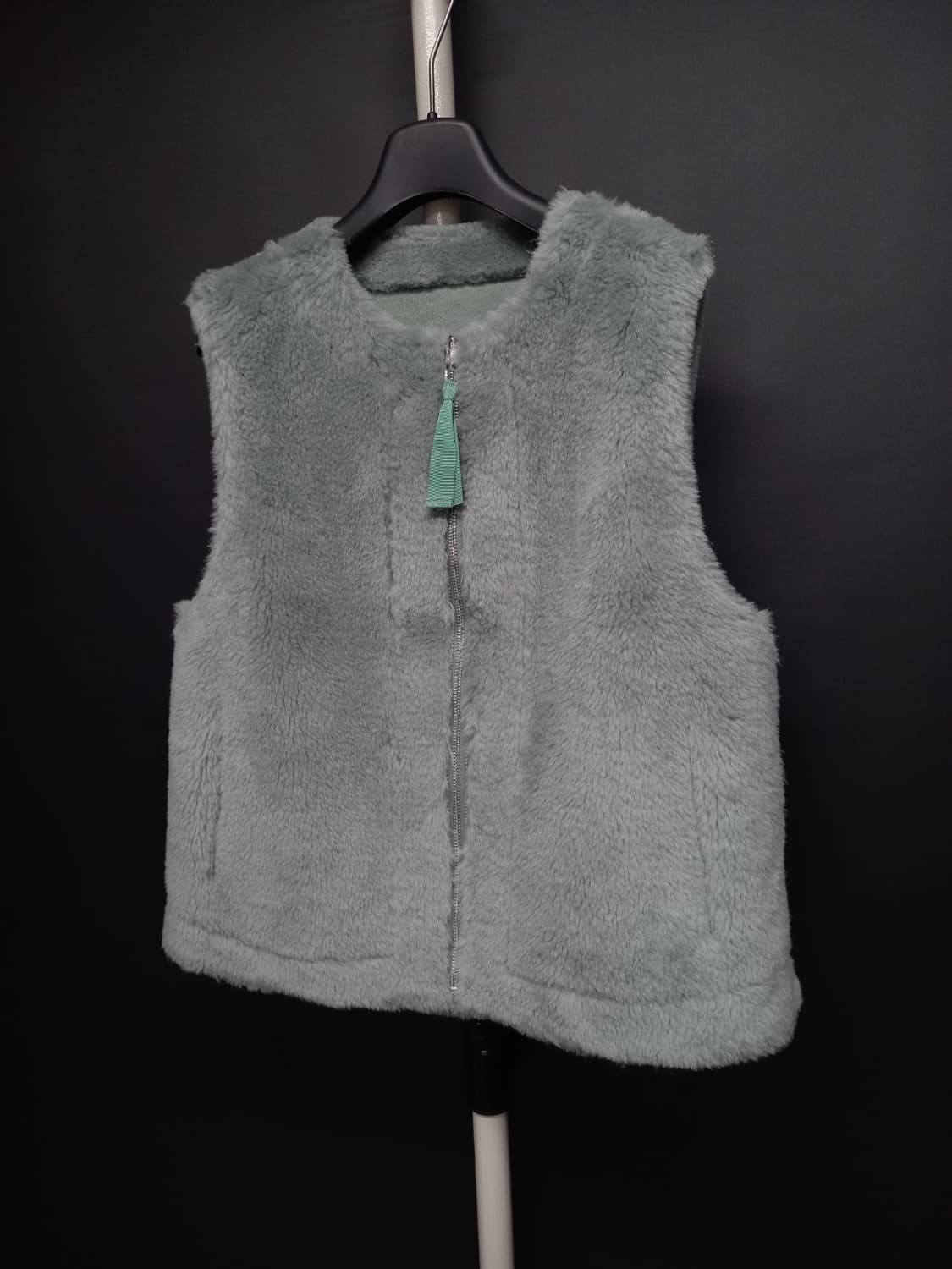 라씨엔토 추동 양모 집업베스트 66 상품이미지3