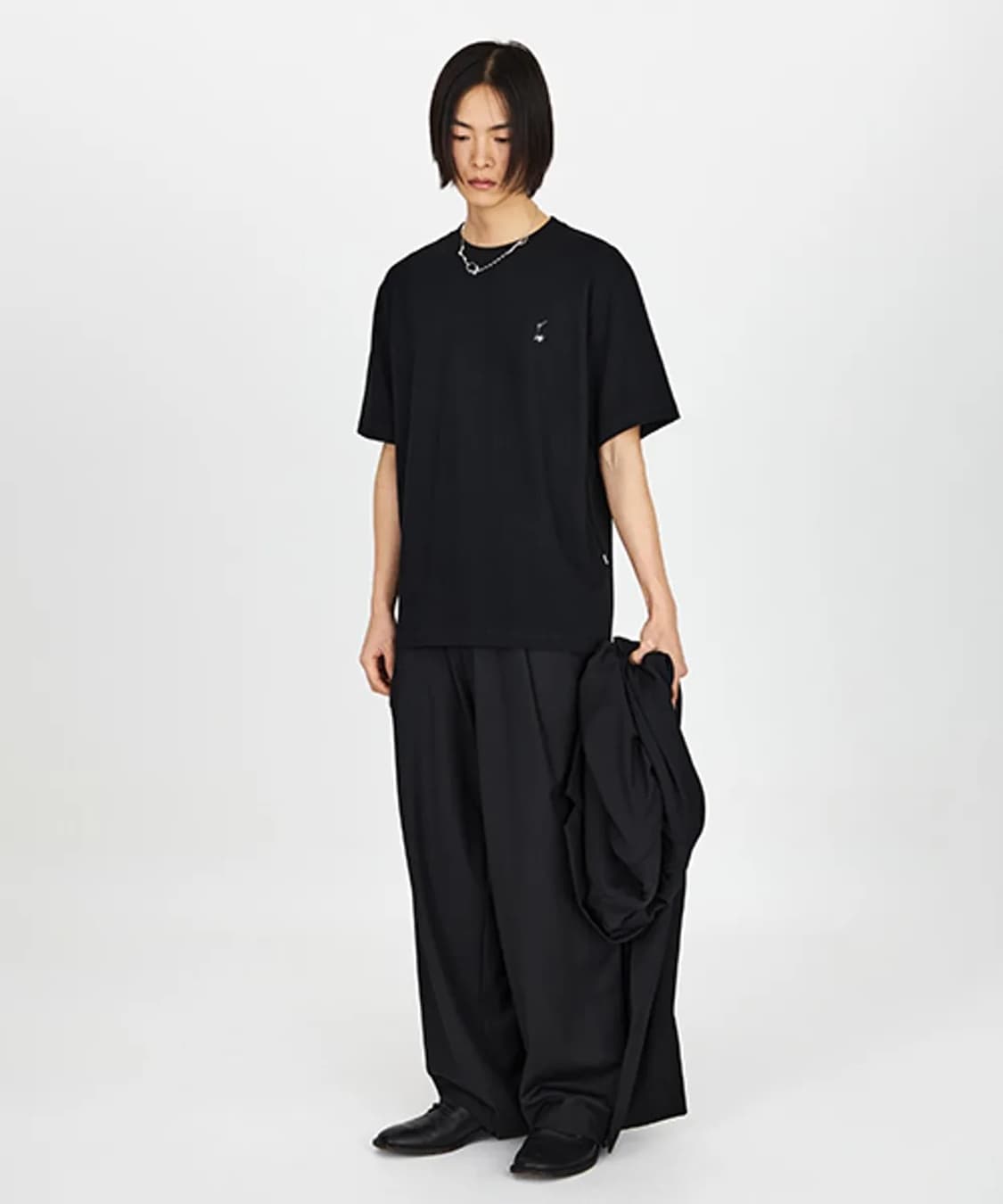 유스 플라워 프린트 반팔 티셔츠 상품이미지3