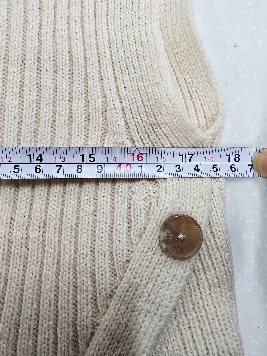 더엣지 터틀넥 니트 조끼 베스트 상품이미지8