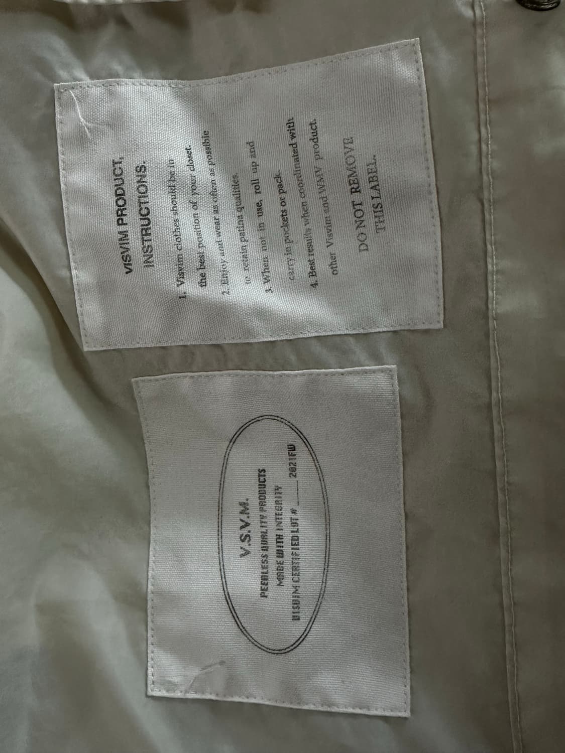 비즈빔 주라파카 오프화이트 4사이즈 나일론 상품이미지3