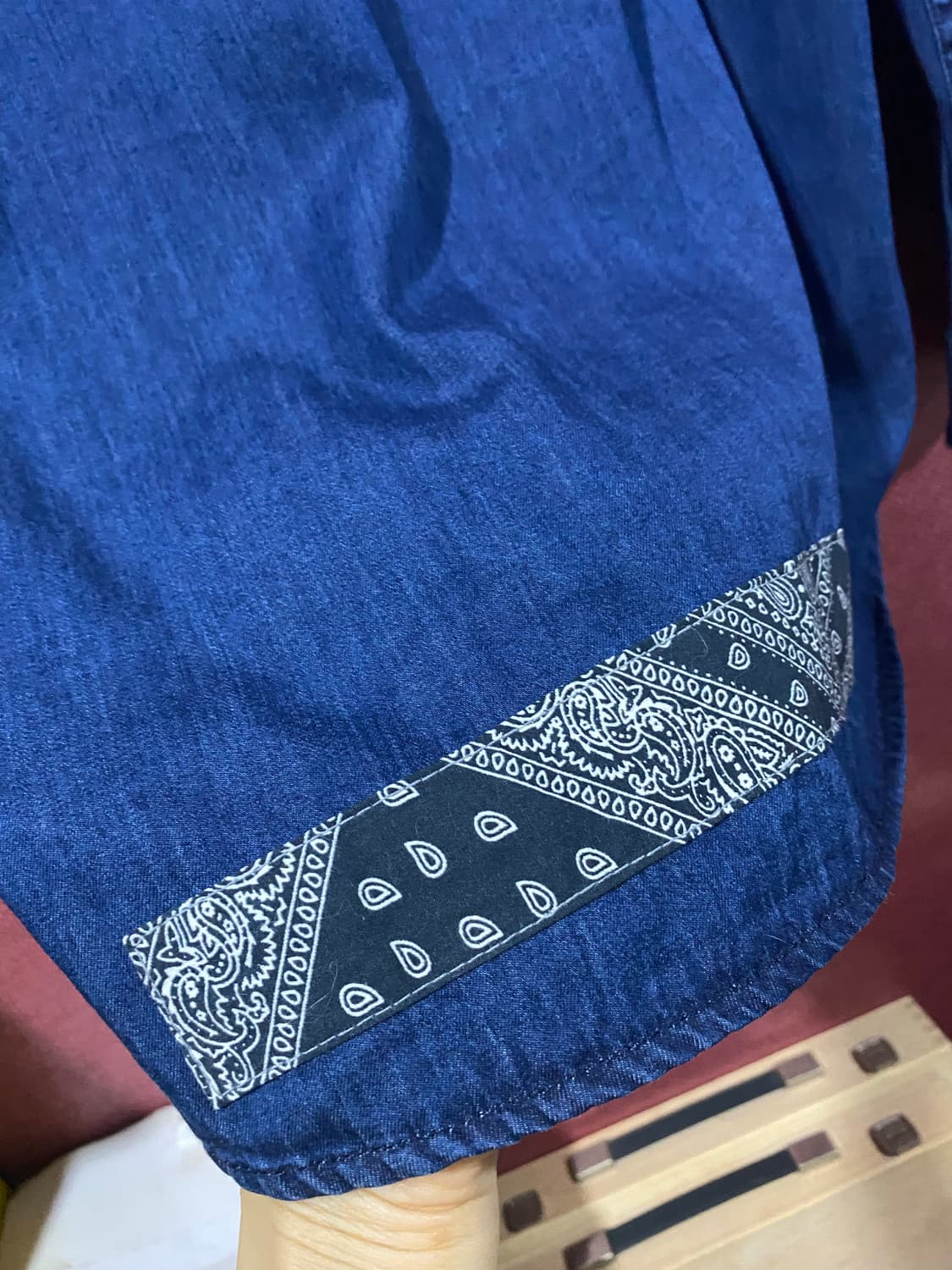 캘빈클라인 데님 셔츠 긴팔 패치 상품이미지7