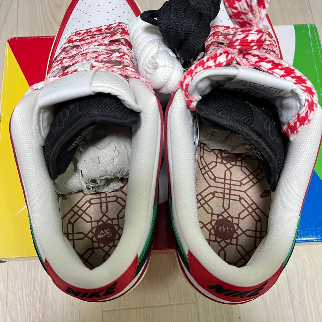 새상품)나이키x프레임 스케이트보드 하비비 상품이미지6