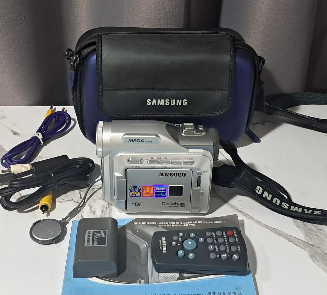 작동확인x 삼성 미니DV 6mm 캠코더 VM-DH100 상품이미지8