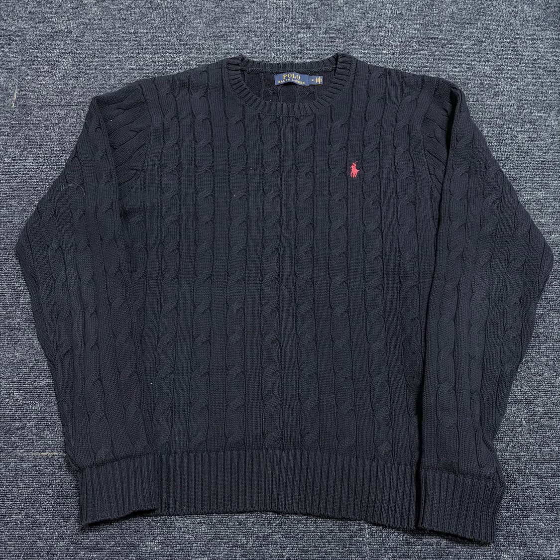 폴로 랄프로렌 꽈배기 니트 상품이미지1