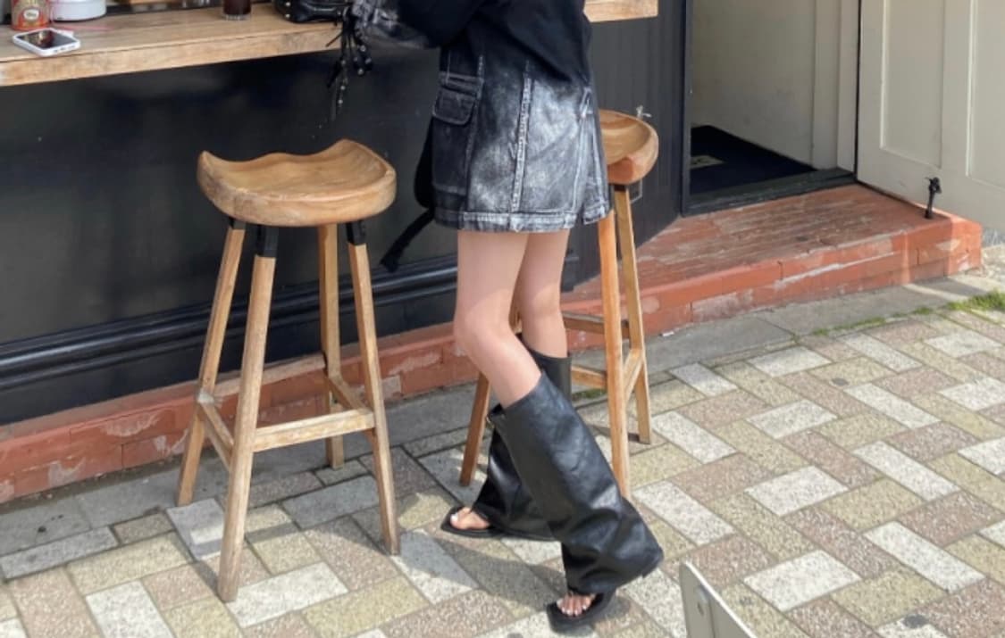 미니 버클 롱 부츠 상품이미지2