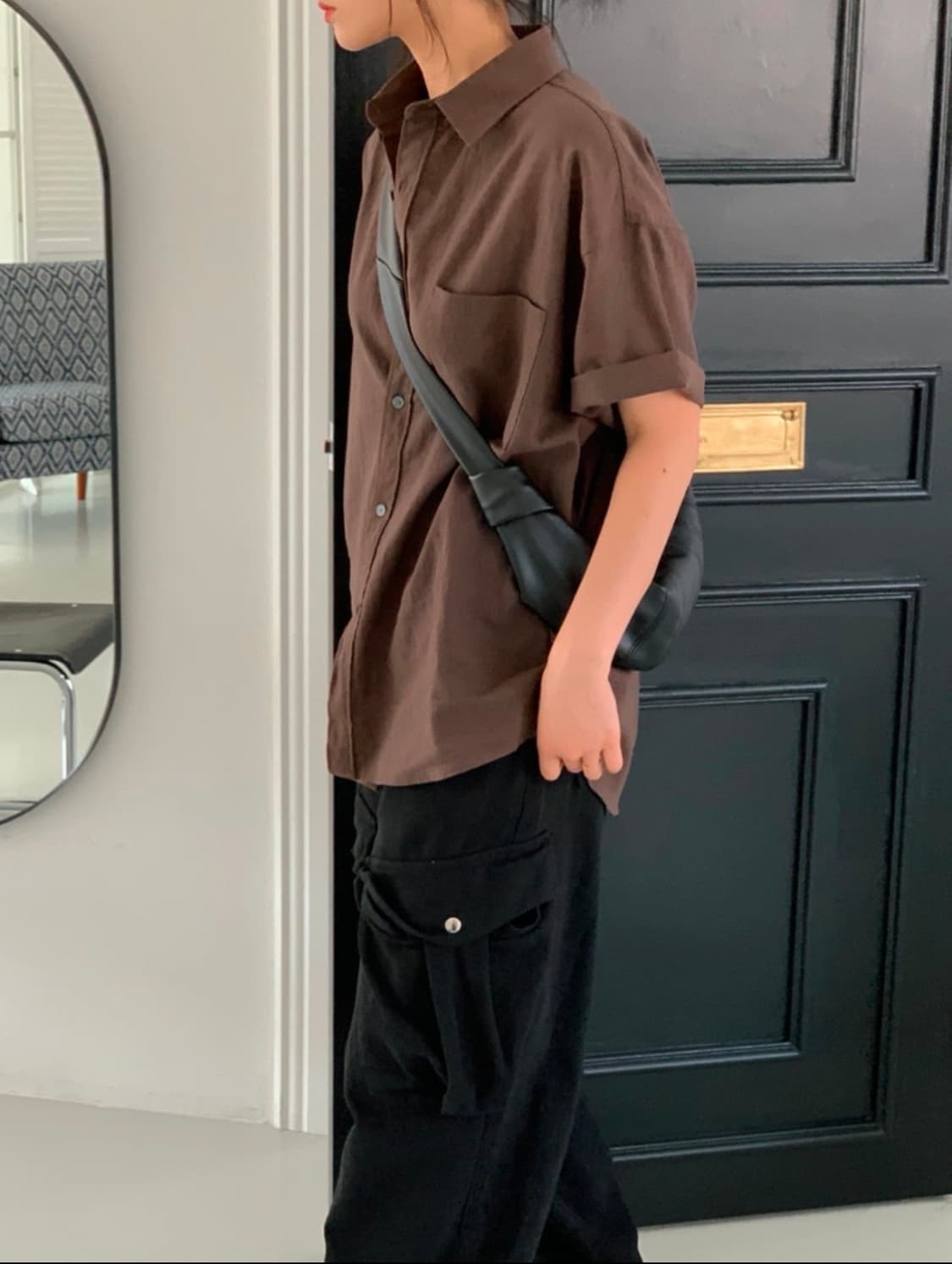 피넛데이즈 스테디 린넨 하프 남방 상품이미지4