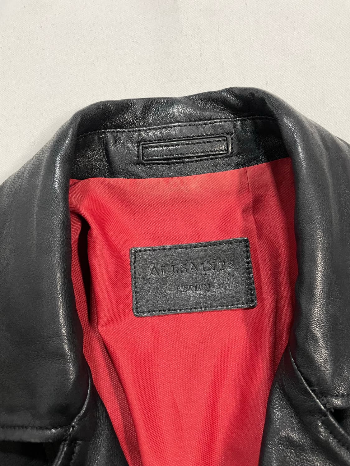 올세인츠 램스킨 라이더재킷 상품이미지8