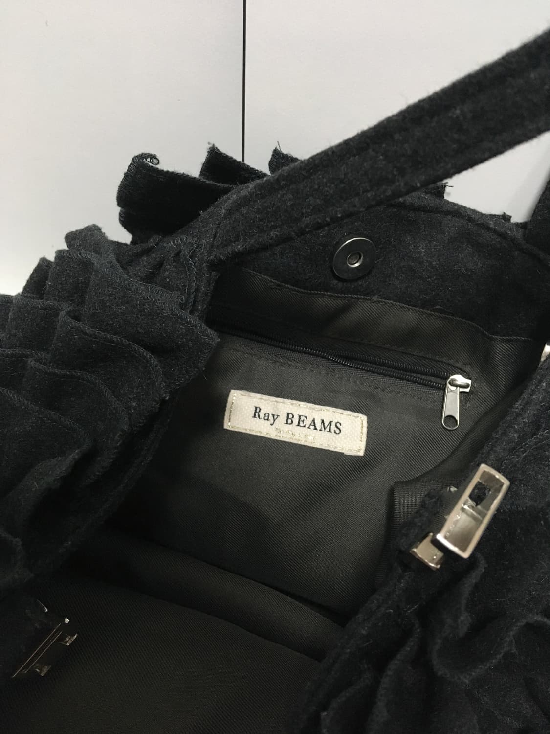 Ray Beams 레이빔즈 그레이 프릴백 상품이미지4