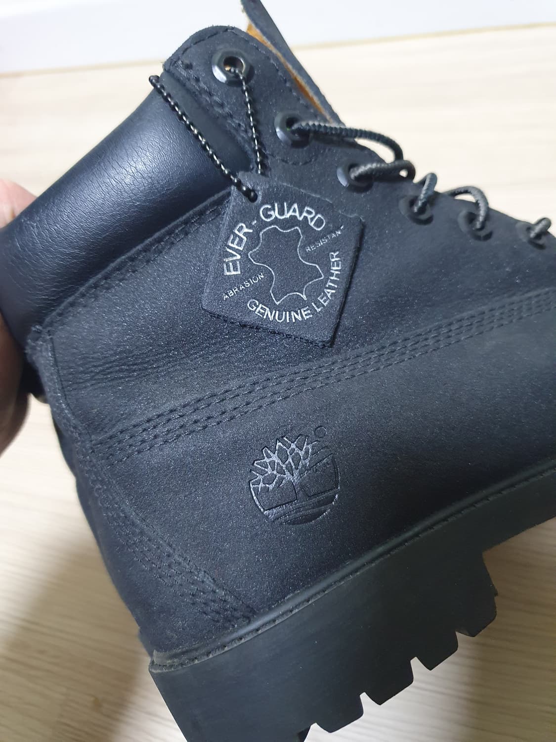 팀버랜드 블랙 6인치 부츠 250 상품이미지7