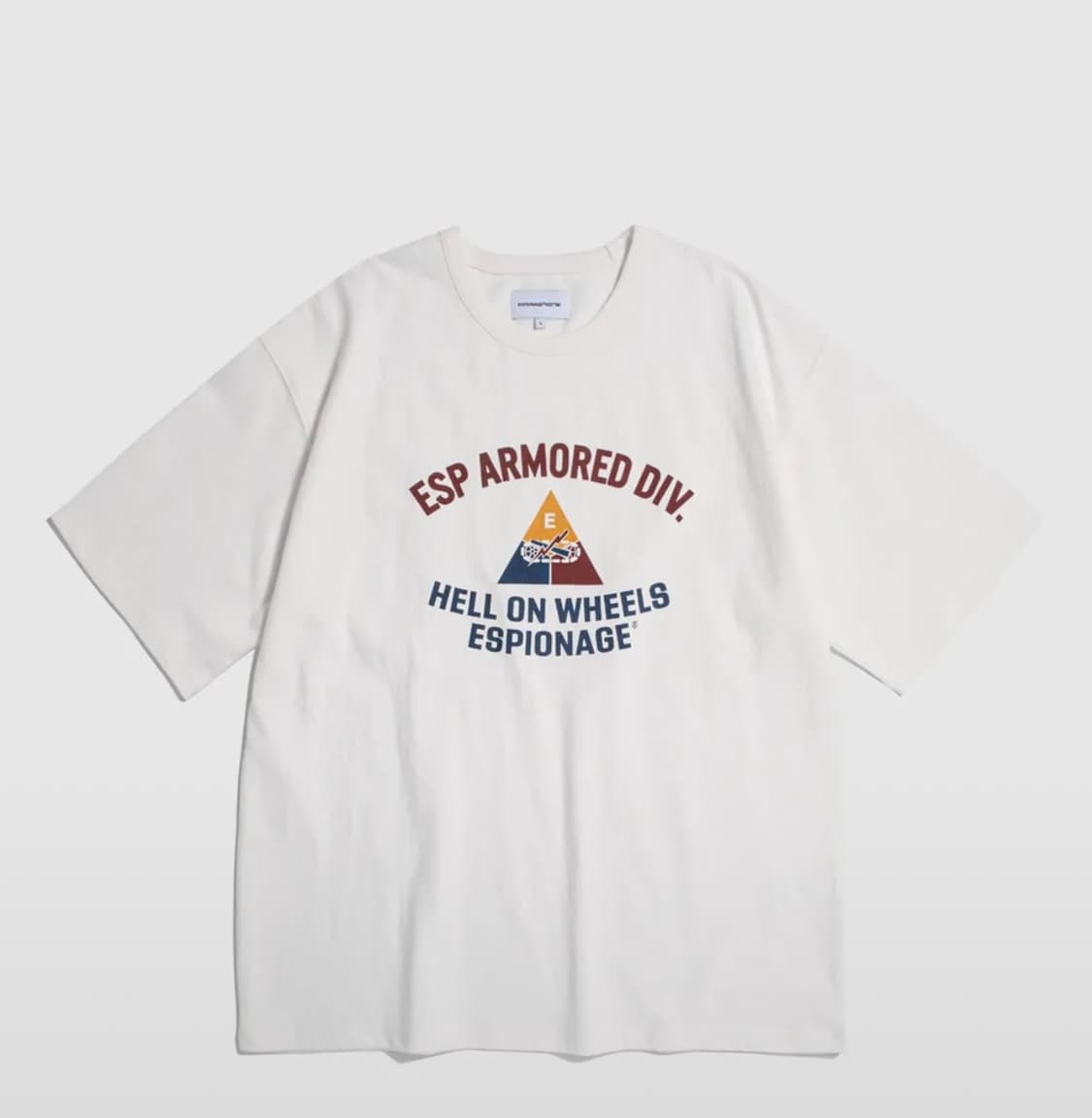 에스피오나지 반팔 XL Heavyweight Tee Off White 상품이미지1