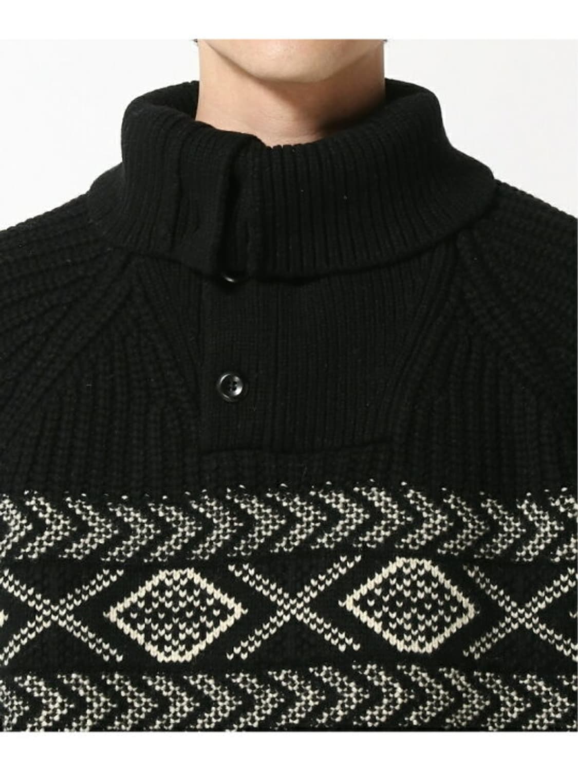 바나나 리퍼블릭 페어 아일 하이넥 니트 [ 105-110 ] 상품이미지8