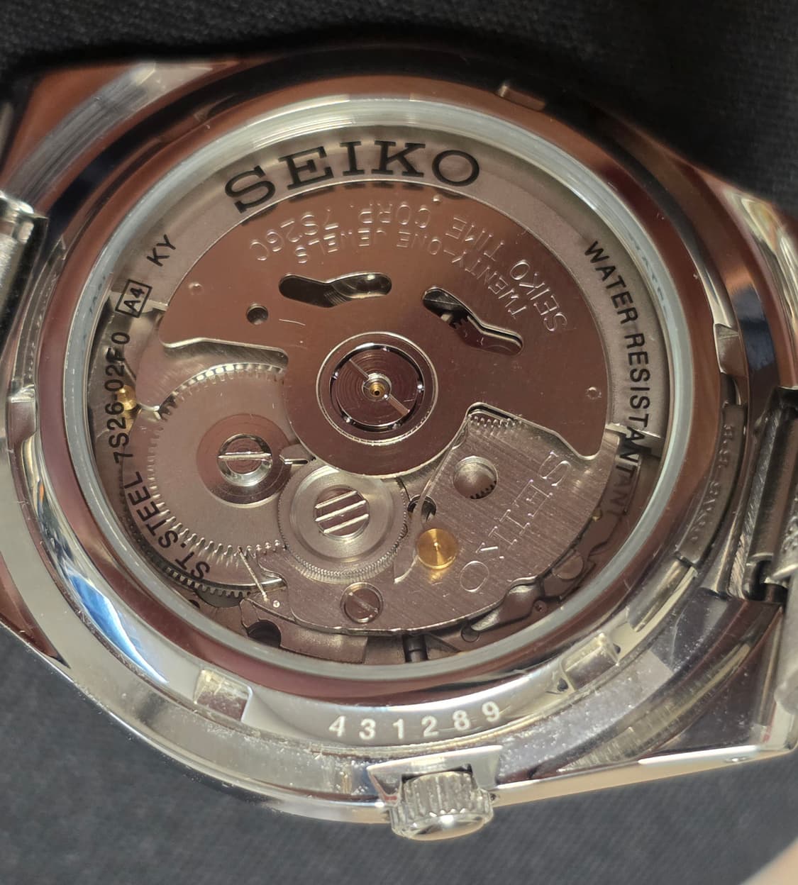 세이코 5 오토메틱 21 보석 SNK621K1 시계(풀박스) 상품이미지3