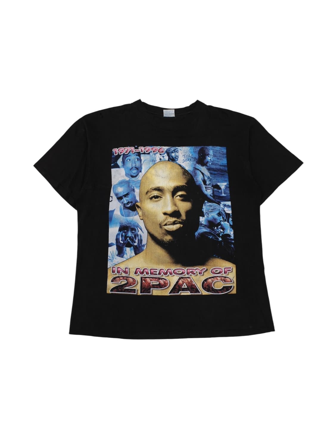 90’s 투팍 랩 티셔츠 상품이미지1