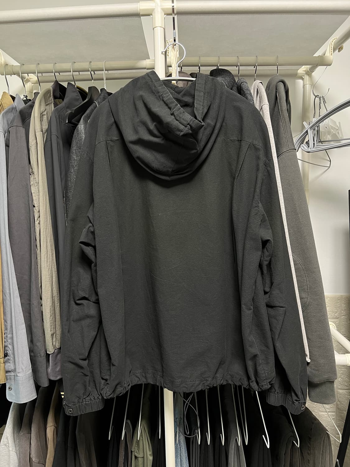 [1] 폴리테루 집후디 파카 유즈드 블랙 상품이미지2