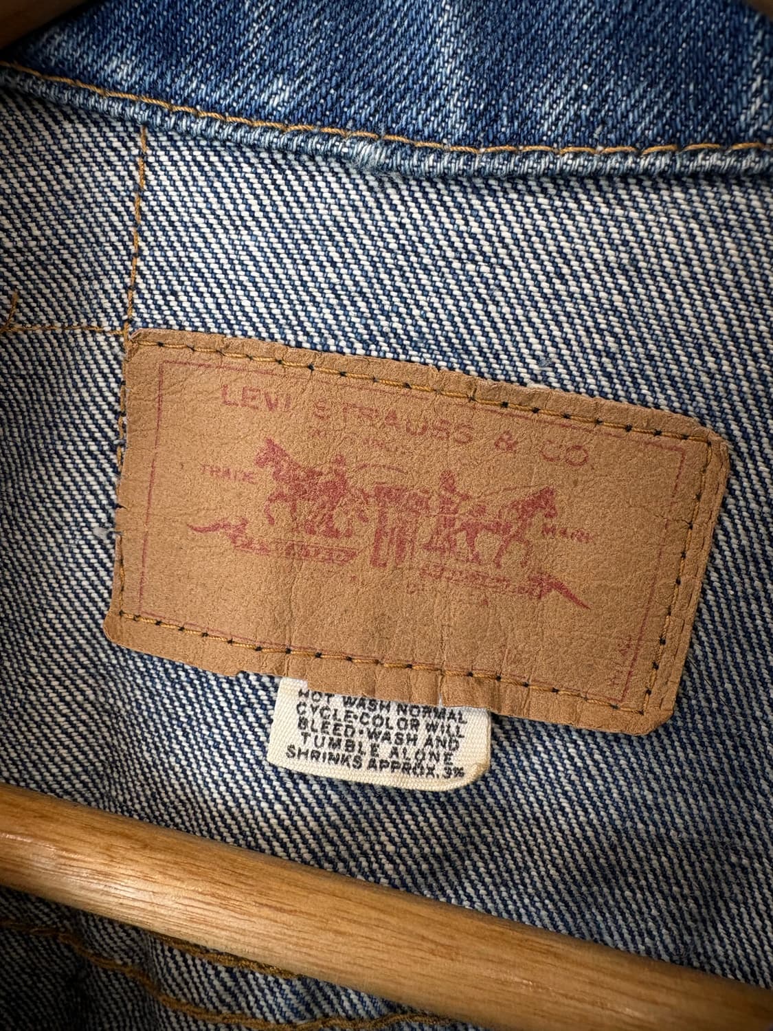 빈티지 리바이스 데님 트러커 자켓 상품이미지7