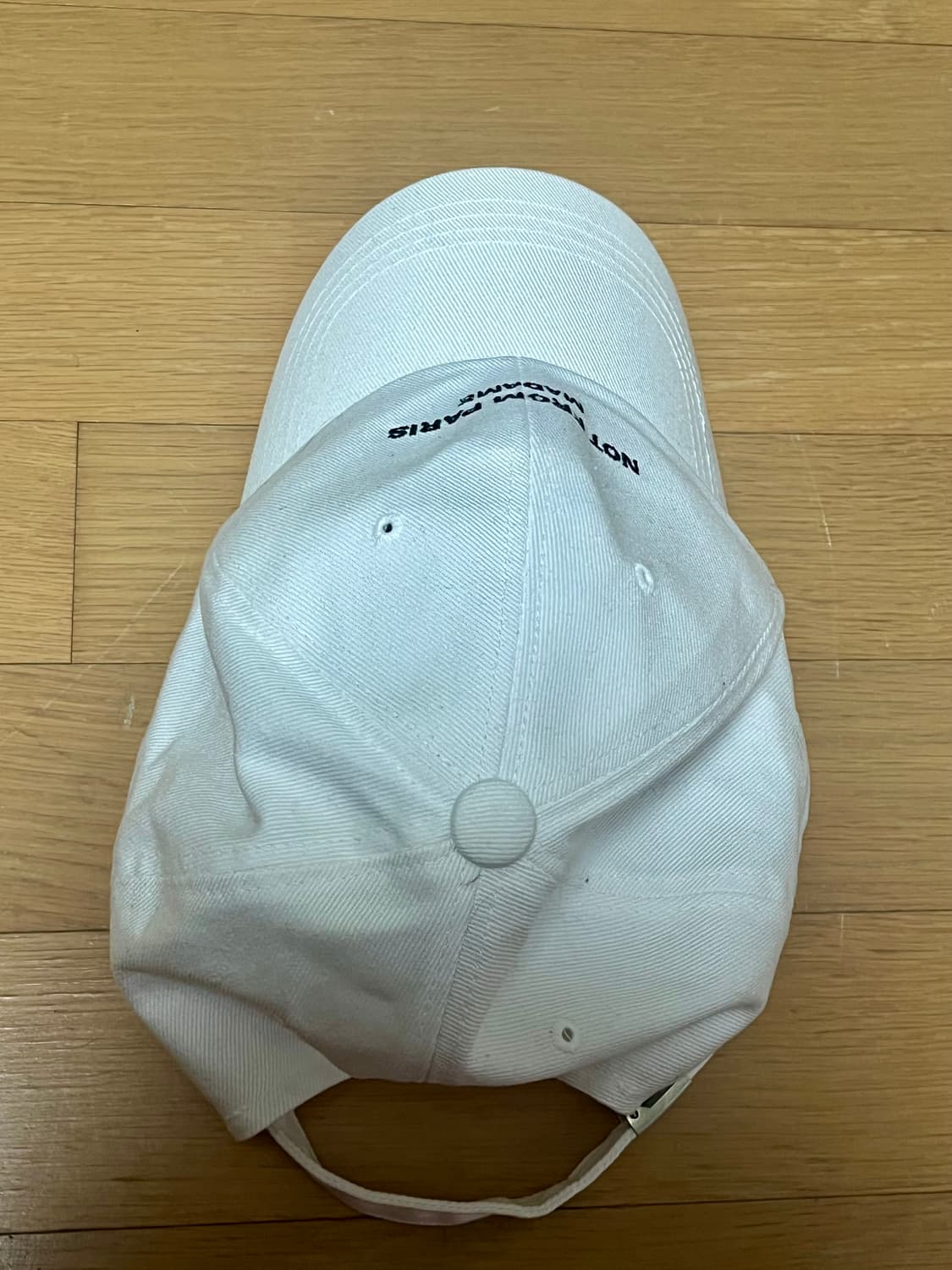 화이트 볼캡 상품이미지3