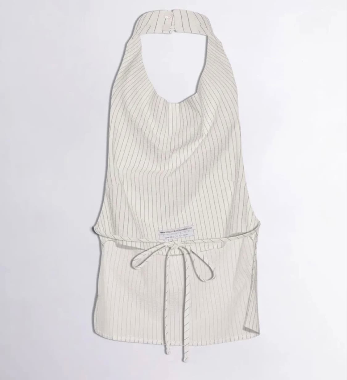 스컬프터 드레이프 홀터넥 상품이미지6