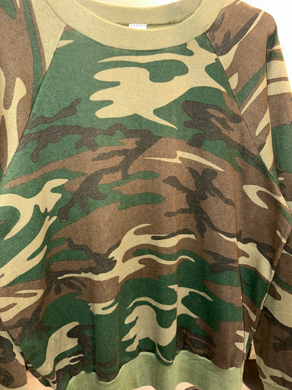 90’s American military camo sweatshirt 상품이미지8