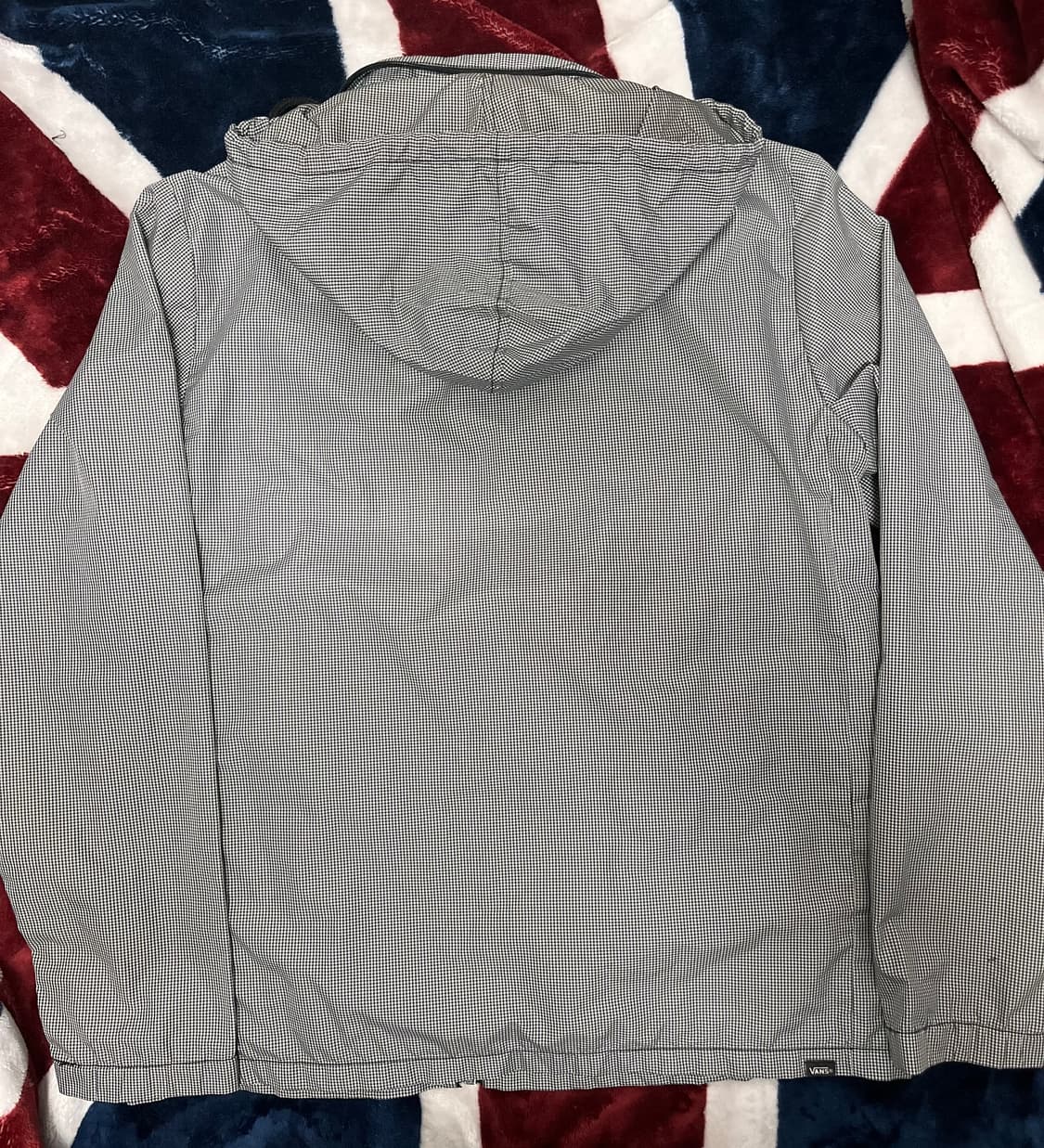 반스 체크 바람막이 100~105 상품이미지4