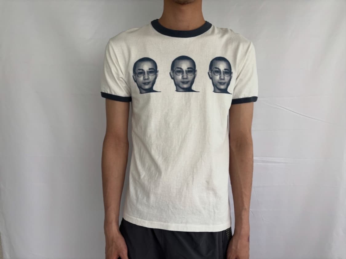 Vintage 아라키 링거 티셔츠 상품이미지1