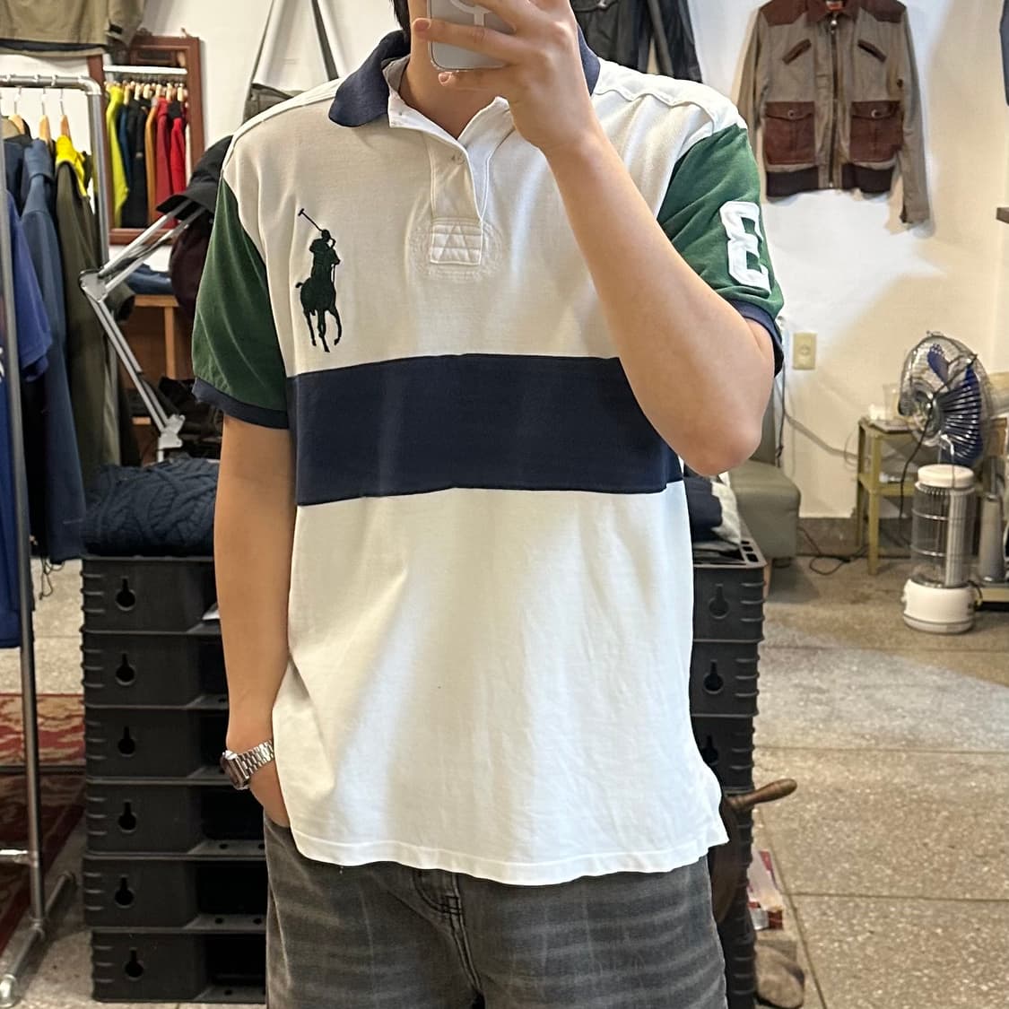 00s 폴로 빅포니 럭비 카라티 상품이미지3
