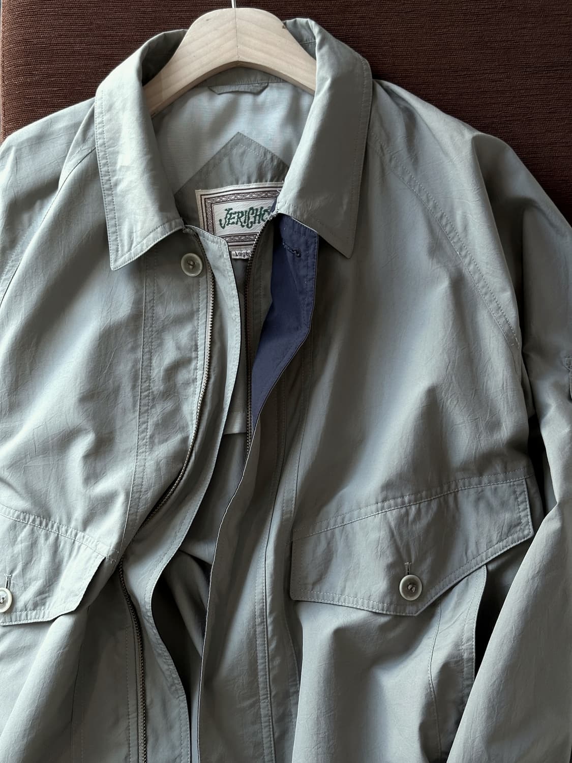 High count fabric design blouson 상품이미지10