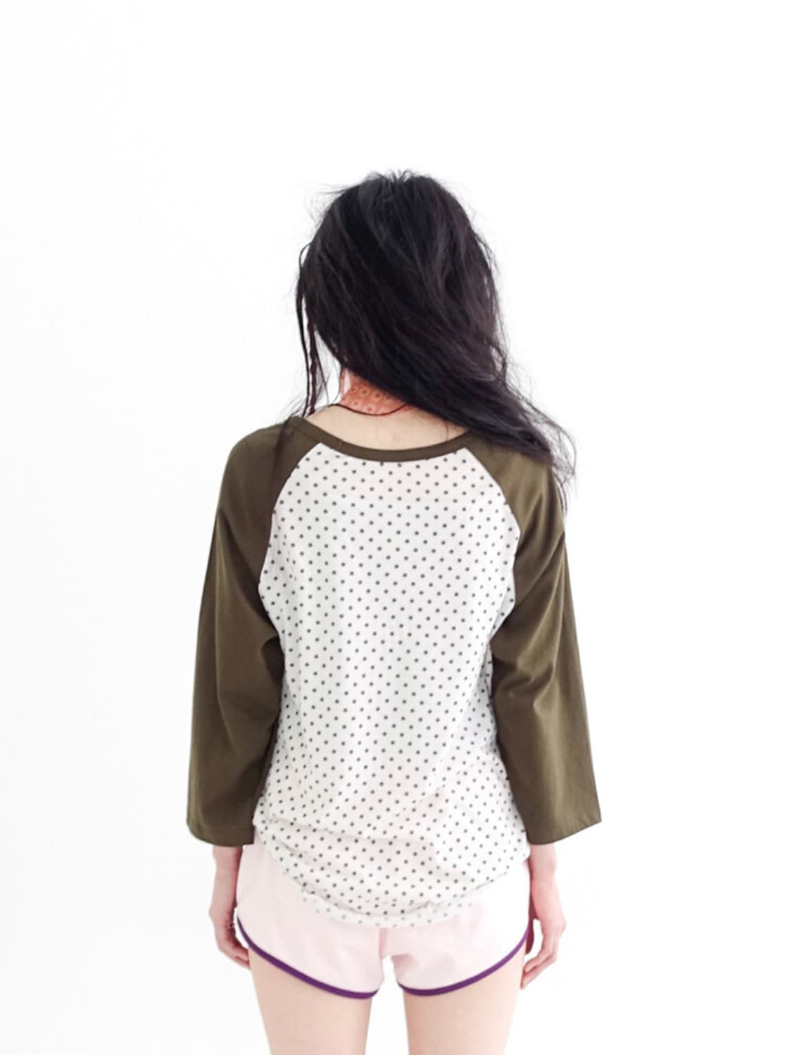 F.E.E.S Dot reglan sleeve top 상품이미지3