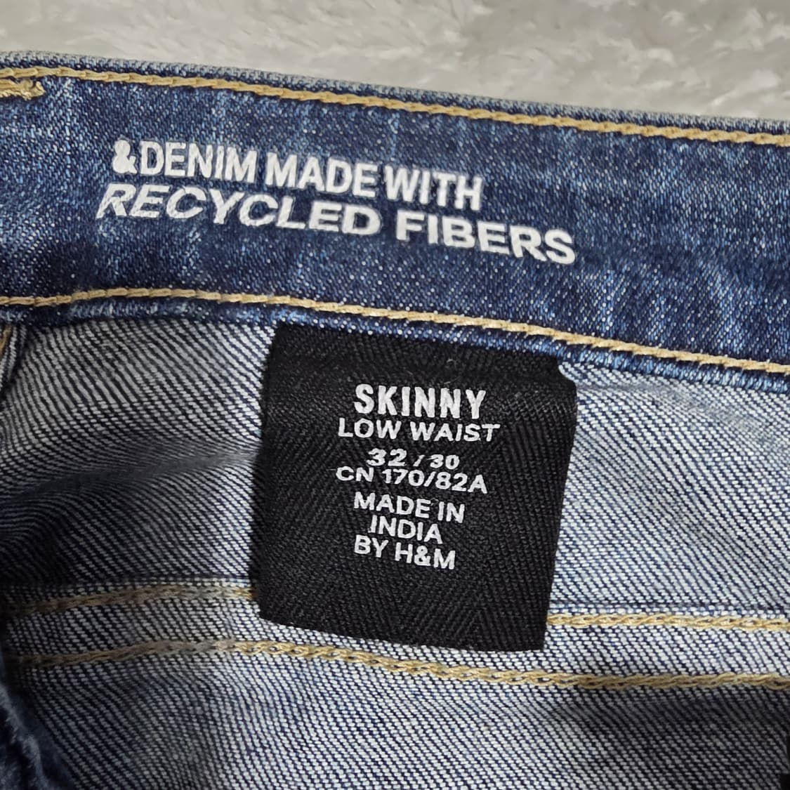 (32)H&M 스키니 데미지 데님 팬츠 상품이미지5