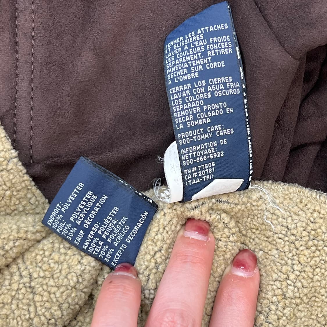 타미힐피거 스웨이드 자켓 r2691 상품이미지7