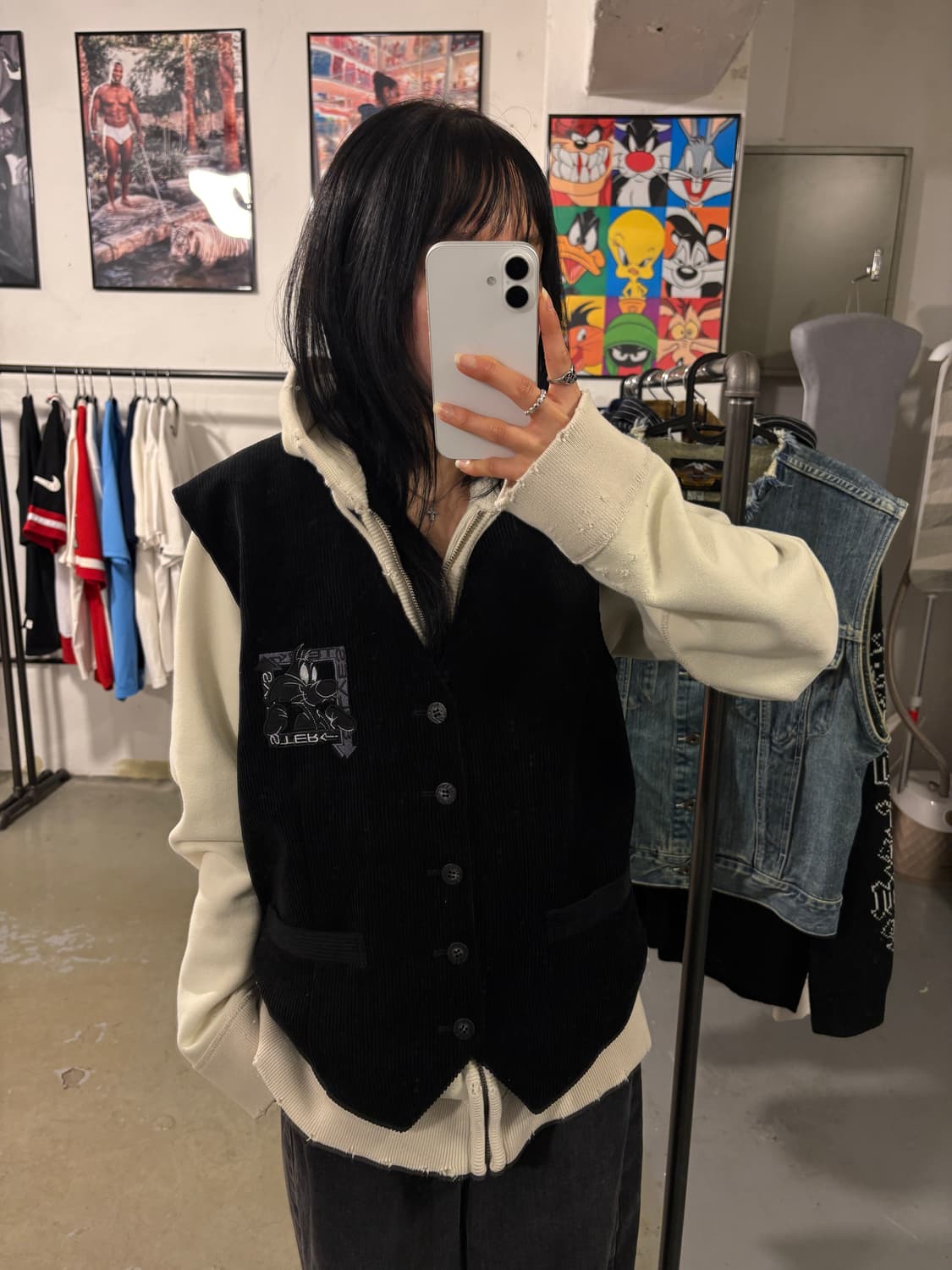 일제 빈티지 베스트 상품이미지3
